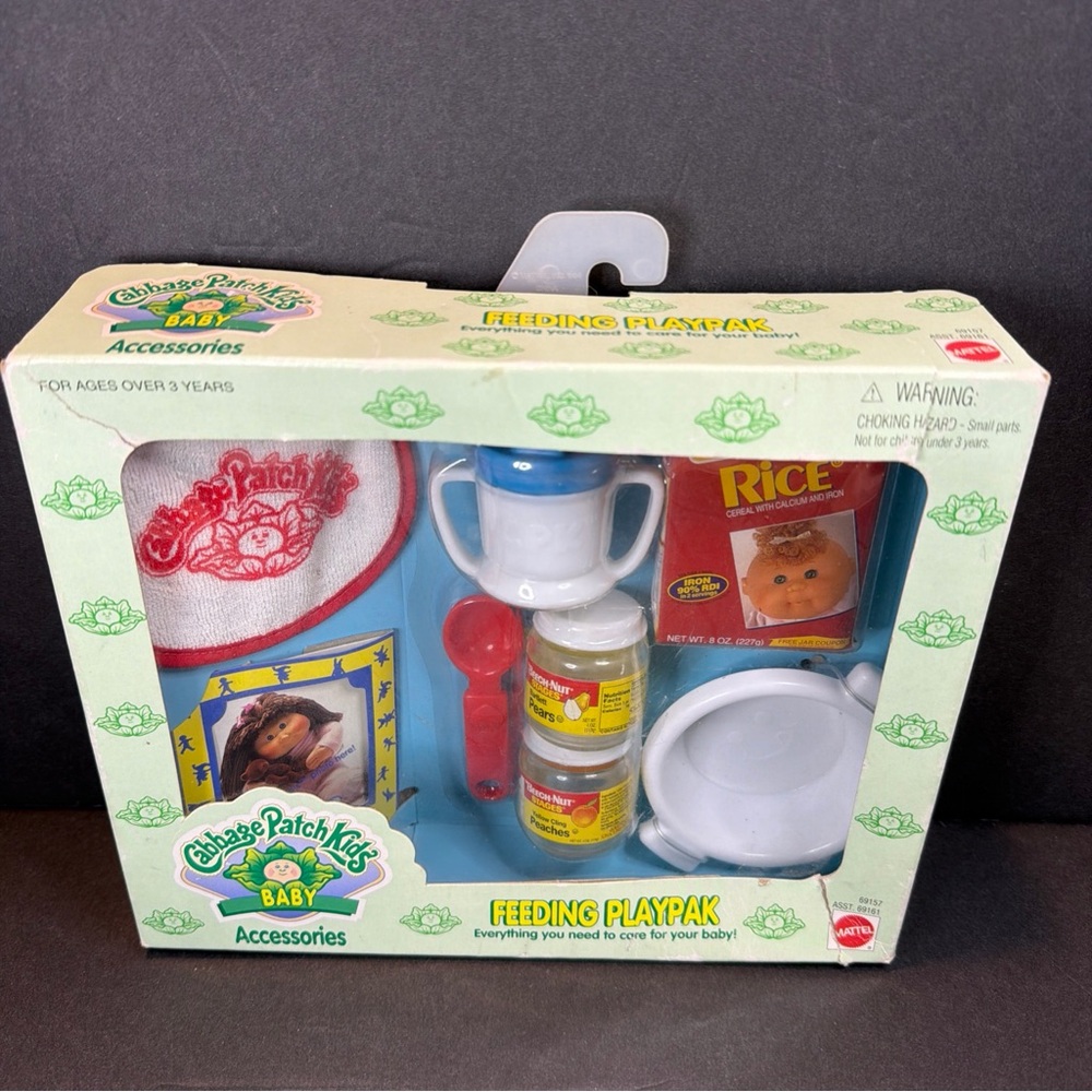 Cabbage Patch Kids 1995 Feeding Playpak 1995 Mattel New Old Stock - Picture 2 of 12